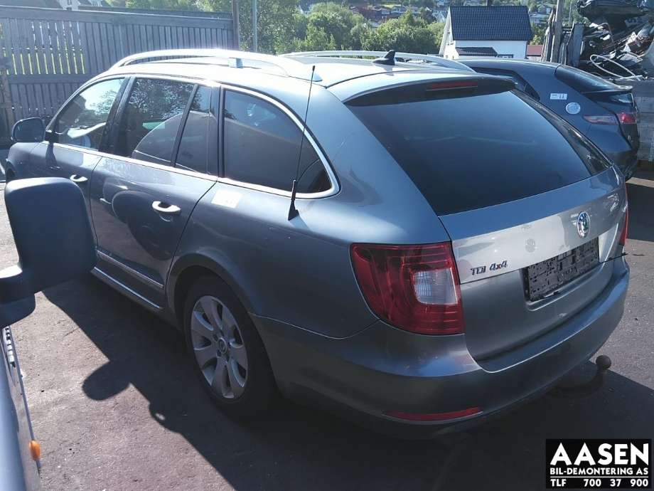 Škoda Superb 2008-2015 (Type II) , Motorkode: CFF, Girkassekode: PBW