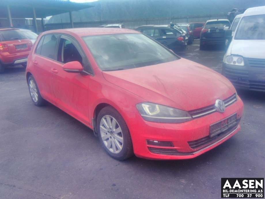 VW Golf VII 2012-2017 (Fase 1) , Motorkode: CRB, Girkassekode: PFM