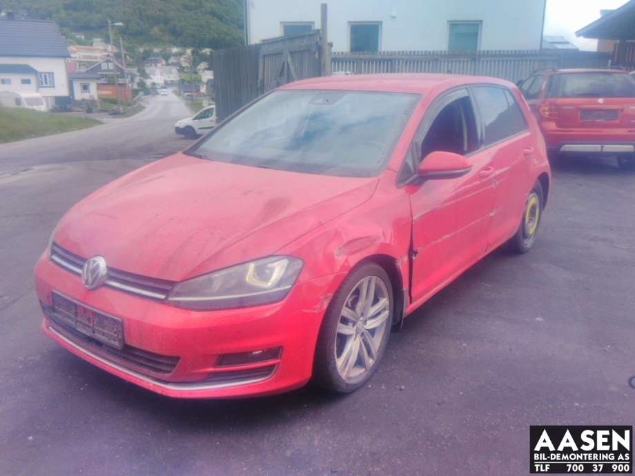 VW Golf VII 2012-2017 (Fase 1) , Motorkode: CRB, Girkassekode: PFM
