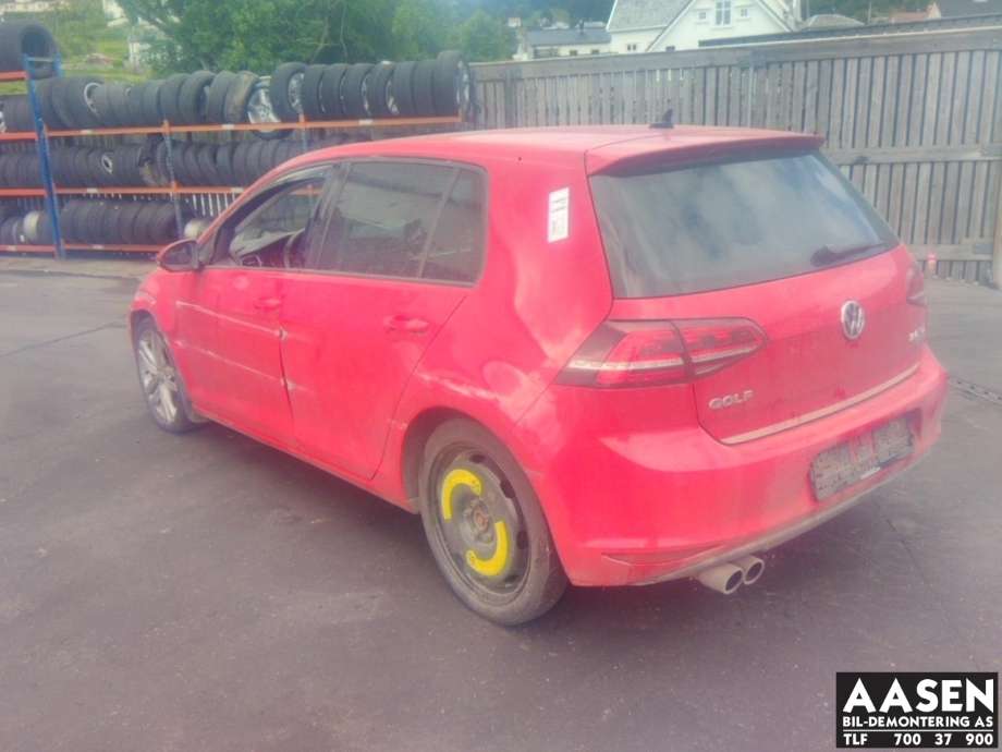 VW Golf VII 2012-2017 (Fase 1) , Motorkode: CRB, Girkassekode: PFM