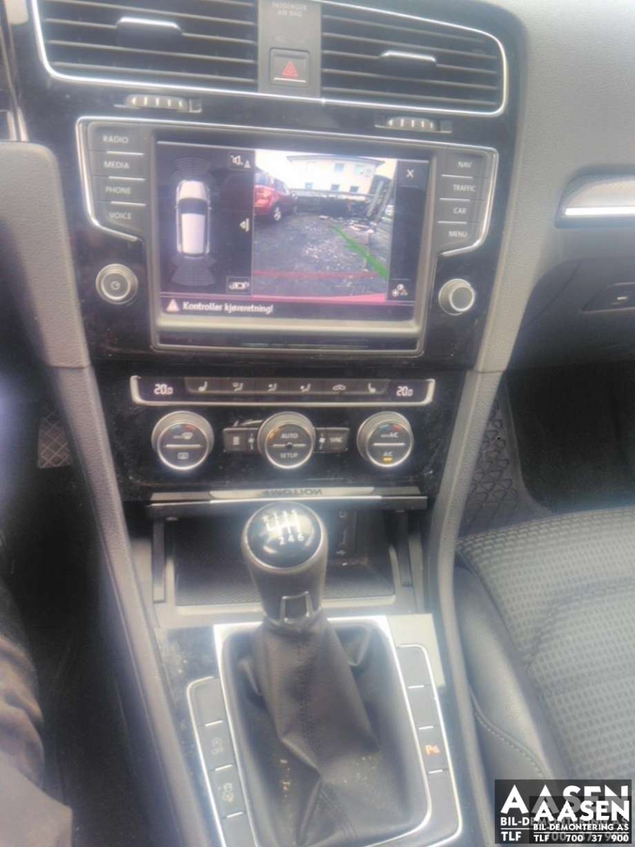 VW Golf VII 2012-2017 (Fase 1) , Motorkode: CRB, Girkassekode: PFM