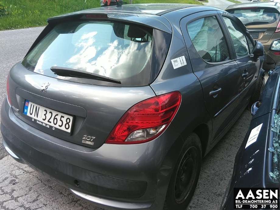 Peugeot 207 2006-2012 , Motorkode: 9H06, Girkassekode: 