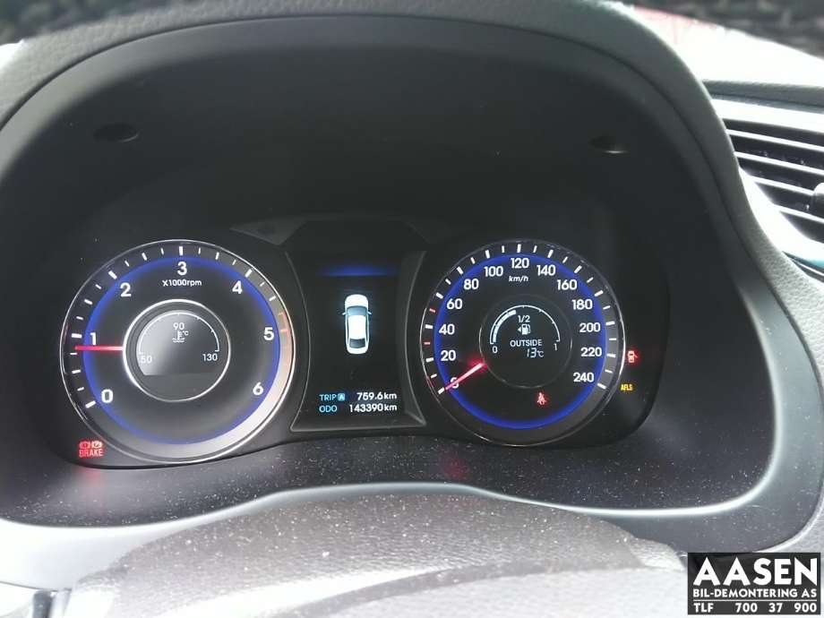 Hyundai i40 2012-2017 , Motorkode: D4FD, Girkassekode: 