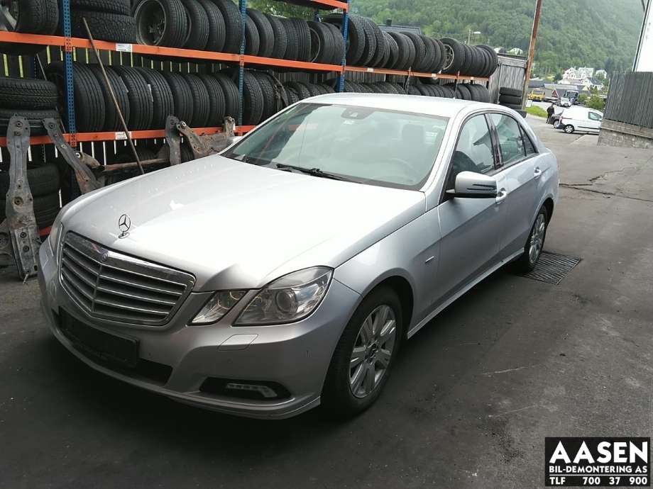 Mercedes E-Klasse 2009-2013 (Fase 1) (W212) (W212), Motorkode: 651925, Girkassekode: 