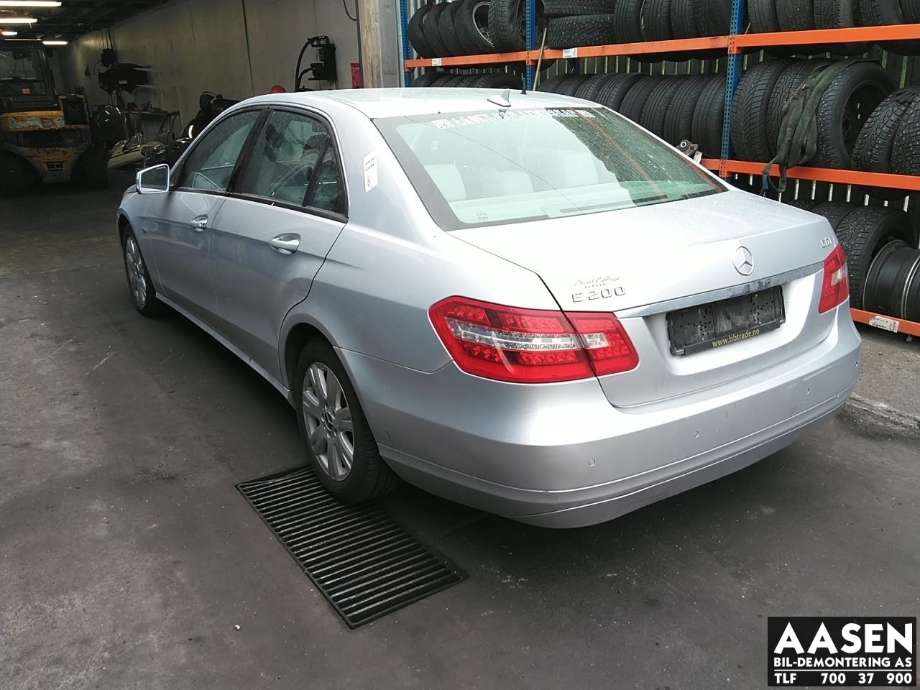 Mercedes E-Klasse 2009-2013 (Fase 1) (W212) (W212), Motorkode: 651925, Girkassekode: 