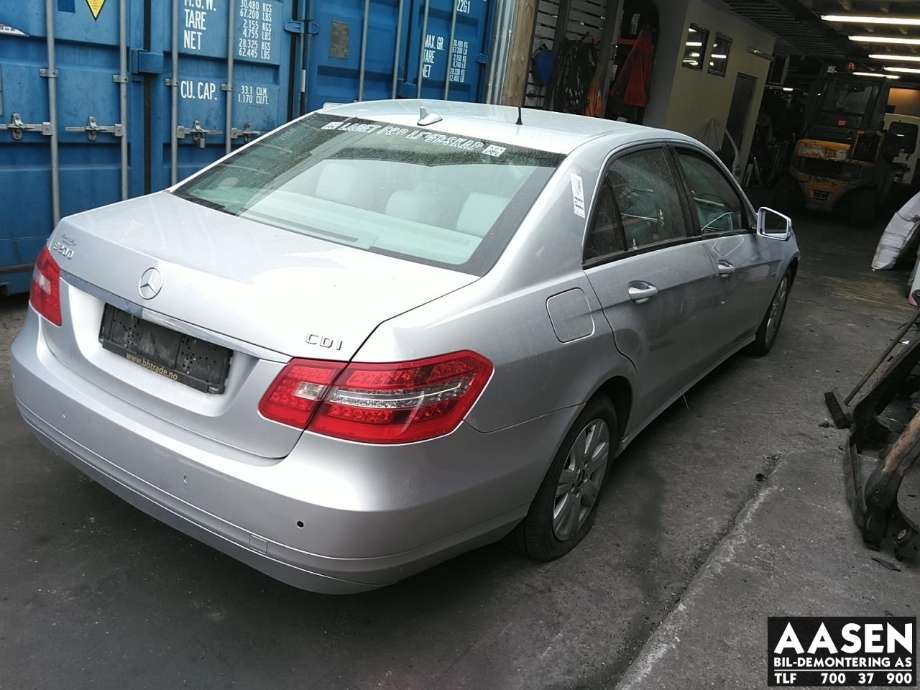 Mercedes E-Klasse 2009-2013 (Fase 1) (W212) (W212), Motorkode: 651925, Girkassekode: 