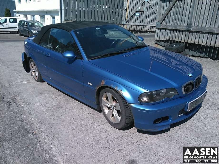BMW 3-Serie 1998-2005 (E46) (E46), Motorkode: M54-B22, Girkassekode: 