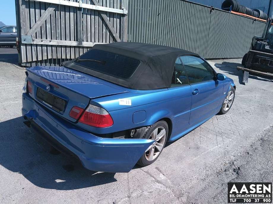 BMW 3-Serie 1998-2005 (E46) (E46), Motorkode: M54-B22, Girkassekode: 