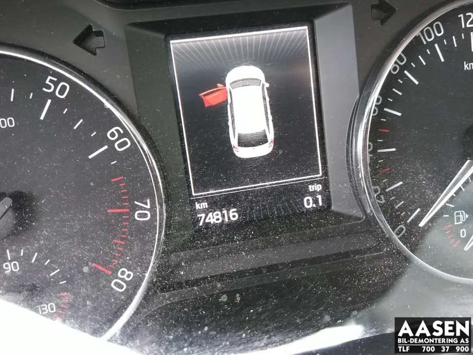 Škoda Octavia 2013-2016 (Type III, Fase 1) , Motorkode: CHP, Girkassekode: QRM