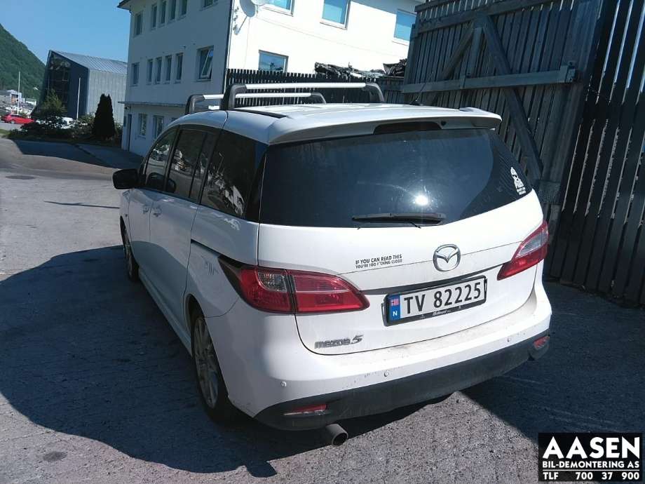 Mazda 5 2011-2015 (Type II) , Motorkode: Y6, Girkassekode: 