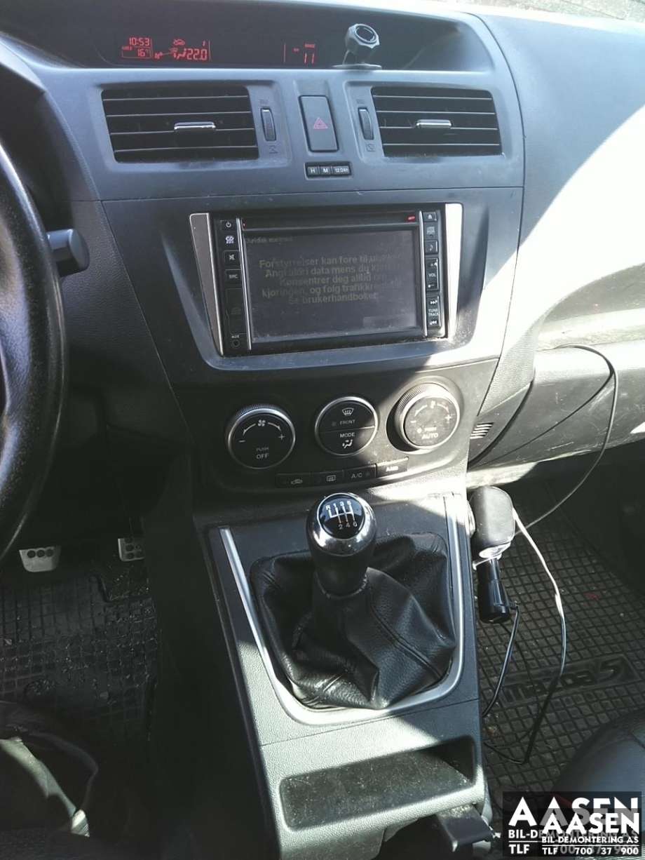 Mazda 5 2011-2015 (Type II) , Motorkode: Y6, Girkassekode: 