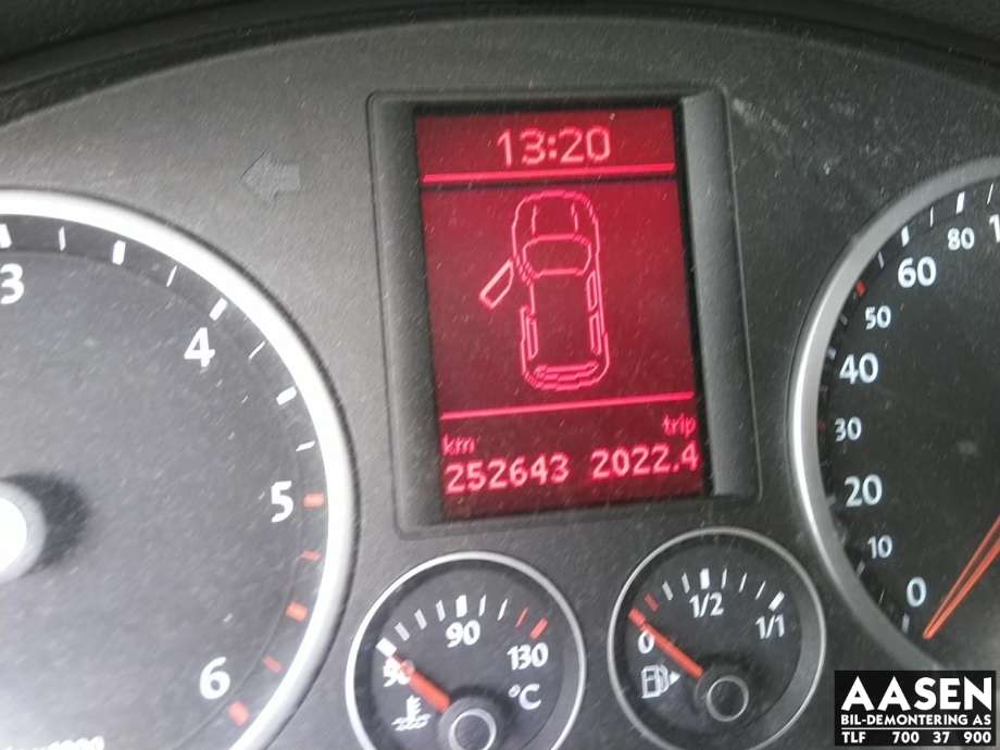VW Tiguan 2007-2011 (Type I, Fase 1) , Motorkode: CBA, Girkassekode: LMU