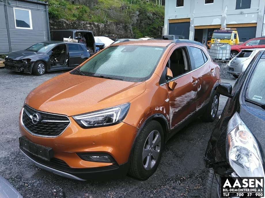 Opel Mokka X 2016-2019 (Type I, Fase 2) , Motorkode: B16DTH/LVL, Girkassekode: 6T45