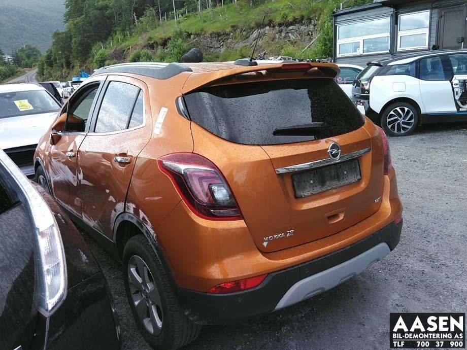 Opel Mokka X 2016-2019 (Type I, Fase 2) , Motorkode: B16DTH/LVL, Girkassekode: 6T45