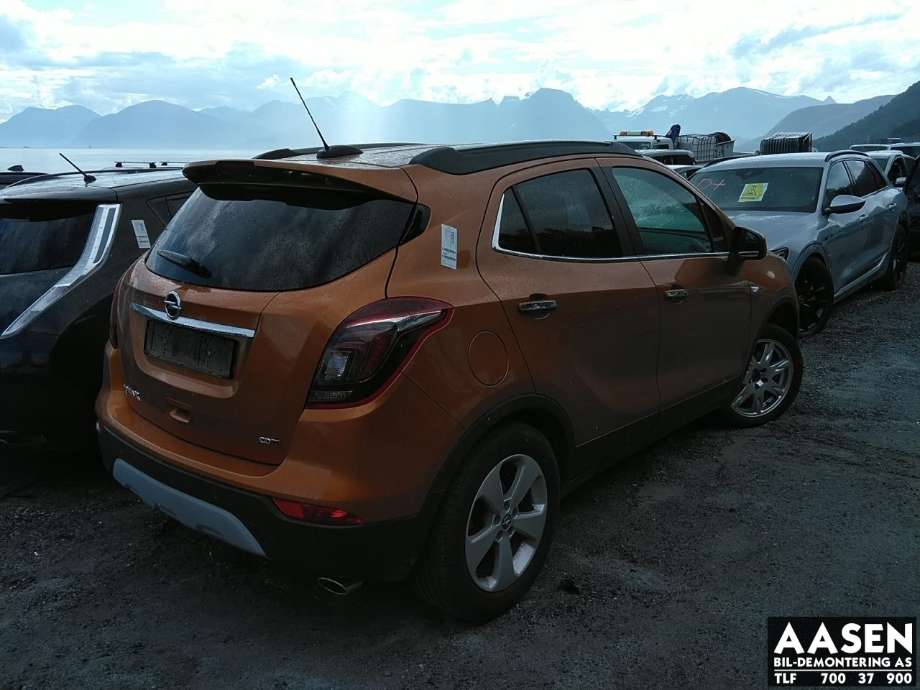 Opel Mokka X 2016-2019 (Type I, Fase 2) , Motorkode: B16DTH/LVL, Girkassekode: 6T45