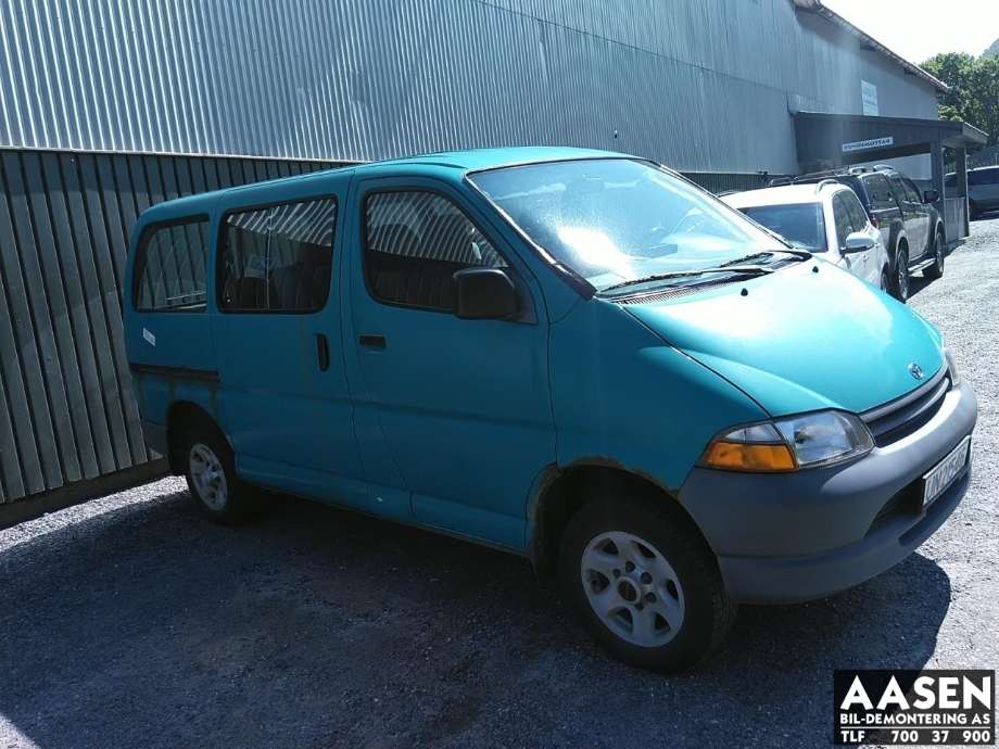 Toyota Hiace 1996-2001 (Fase 1) , Motorkode: 2L-T, Girkassekode: 