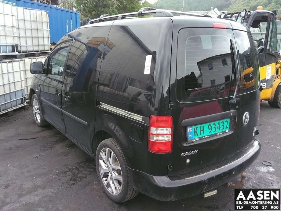 VW Caddy 2010-2015 (Type III, Fase 2) , Motorkode: CAY, Girkassekode: MLU