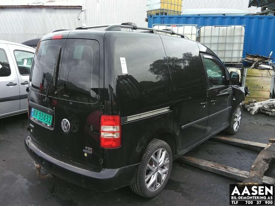 VW Caddy 2010-2015 (Type III, Fase 2) , Motorkode: CAY, Girkassekode: MLU
