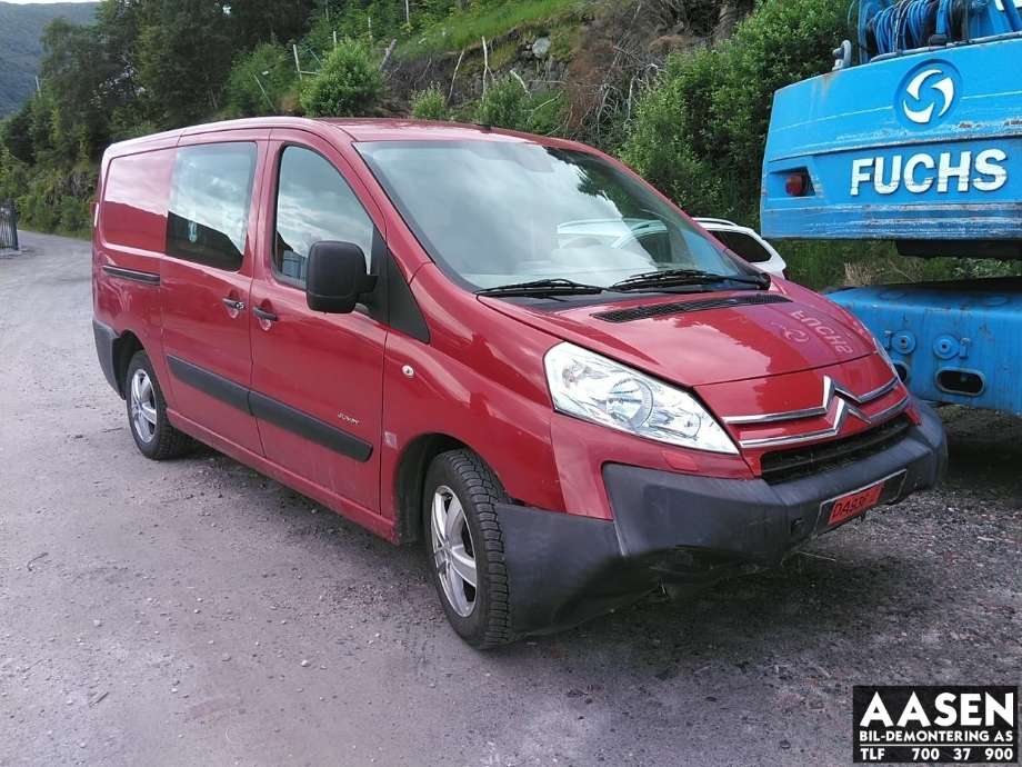 Citroën Jumpy 2007-2016 (Type II) , Motorkode: RHK, Girkassekode: