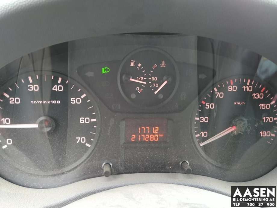 Citroën Jumpy 2007-2016 (Type II) , Motorkode: RHK, Girkassekode: