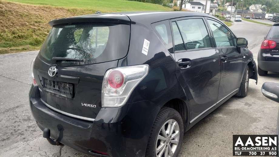 Toyota Verso 2009-2016 (Type III) , Motorkode: 1AD-FTV, Girkassekode: 