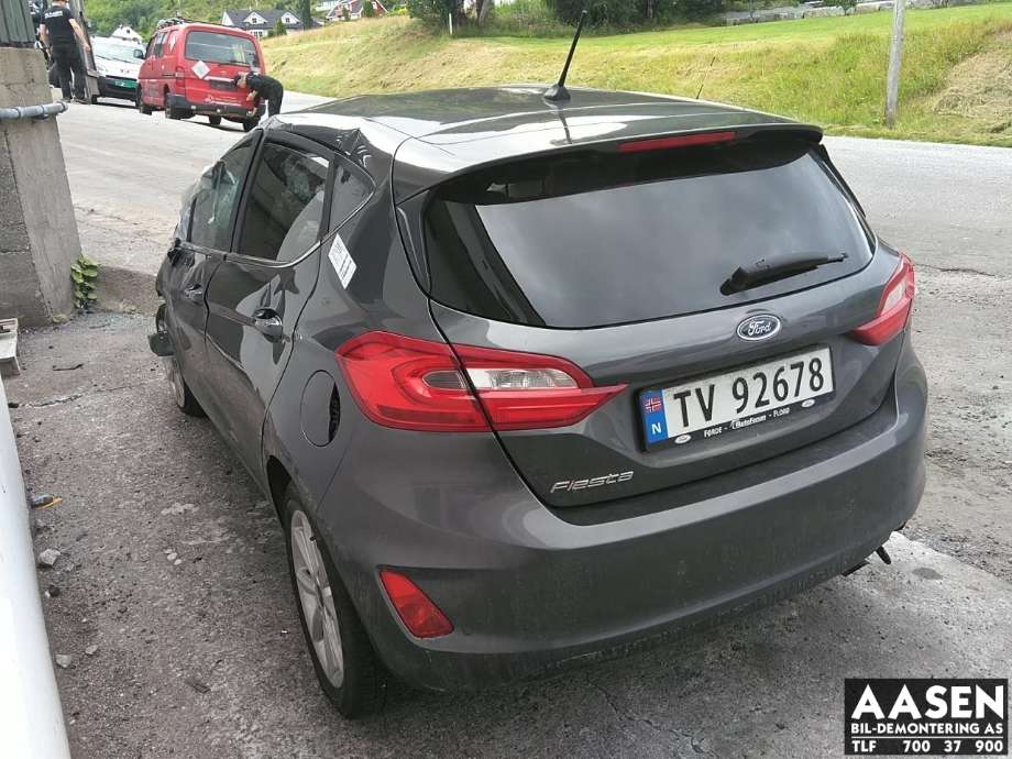 Ford Fiesta 2017-->> (Type VII) , Motorkode: SFJK, Girkassekode: 