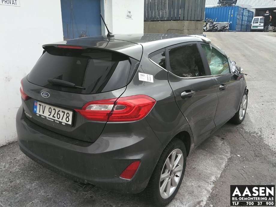Ford Fiesta 2017-->> (Type VII) , Motorkode: SFJK, Girkassekode: 