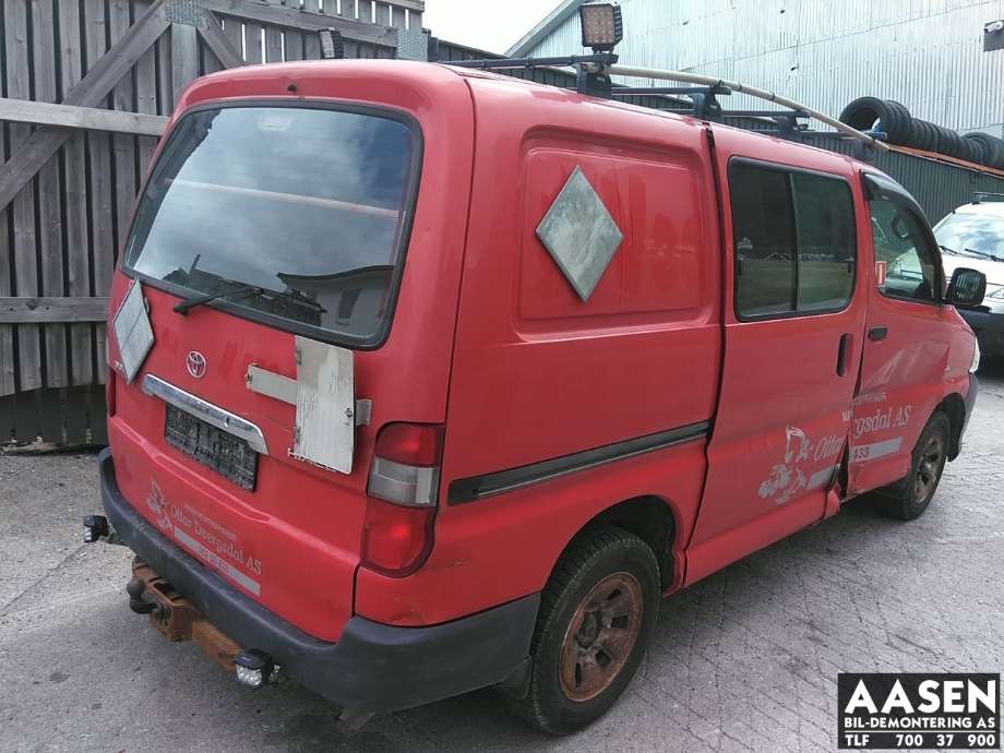 Toyota Hiace 2007-2012 (Fase 3) , Motorkode: 2KD-FTV, Girkassekode: