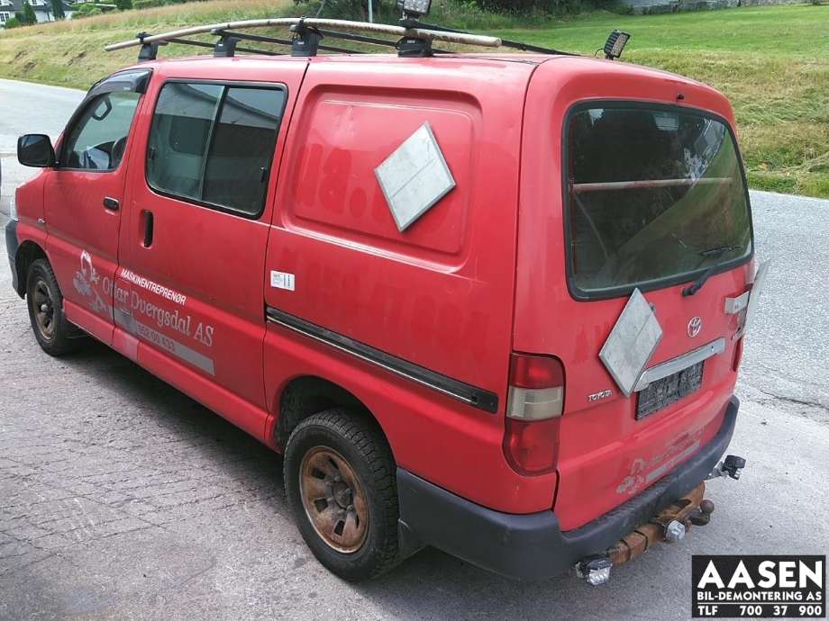 Toyota Hiace 2007-2012 (Fase 3) , Motorkode: 2KD-FTV, Girkassekode: