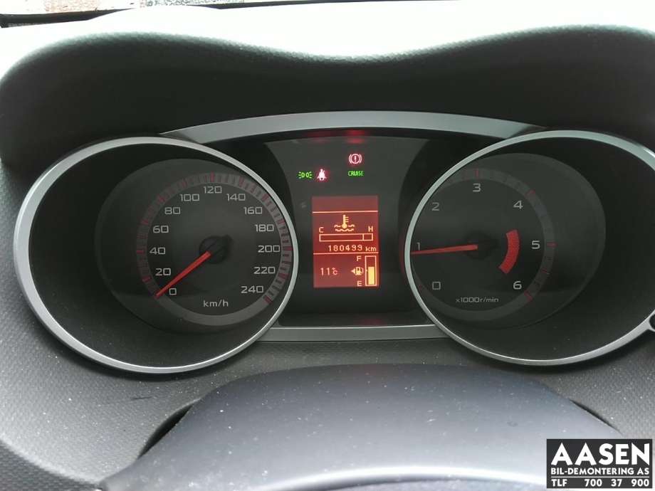 Mitsubishi Outlander 2007-2010 (Type II, Fase 1) , Motorkode: BSY, Girkassekode: 