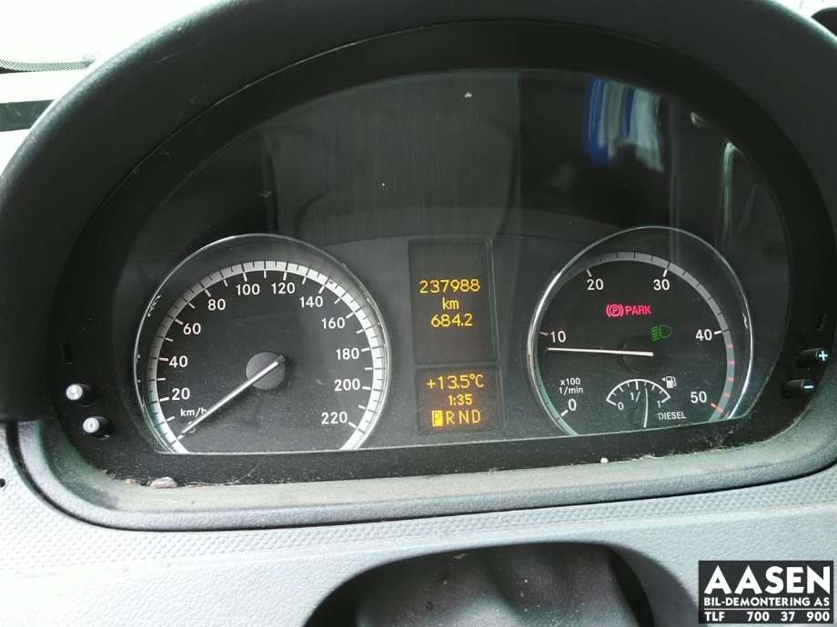 Mercedes Vito/Viano 2004-2010 (Fase 1) (W639) (W639), Motorkode: 646.982, Girkassekode: 