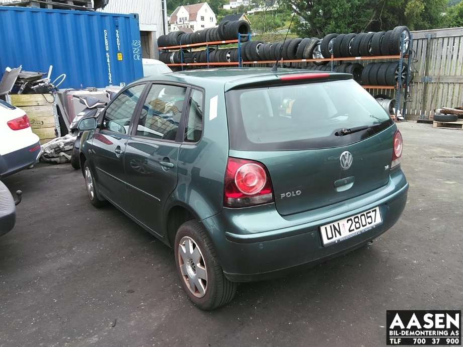 VW Polo 2005-2009 (Type IV, Fase 2) , Motorkode: BKY, Girkassekode: