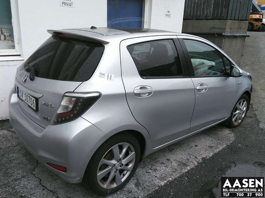 Toyota Yaris 2012-2014 (Type III, Fase 1) , Motorkode: 1NZ-FXE, Girkassekode: