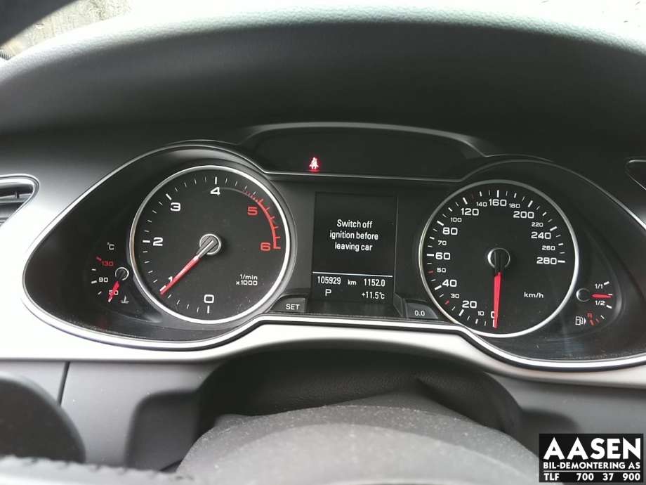 Audi A4, Allroad 2009-2016 (Type I) (B8) (B8), Motorkode: CGLC, Girkassekode: PXA
