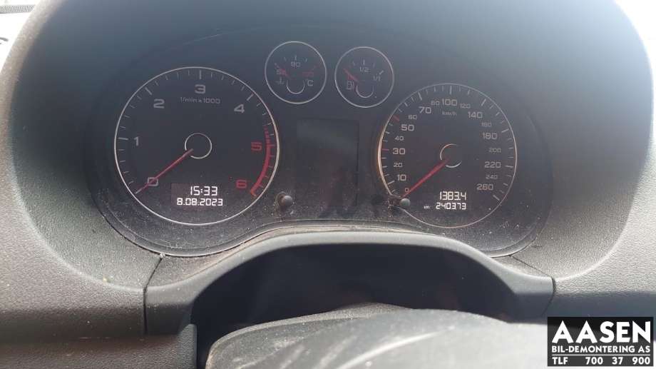 Audi A3 2009-2012 (Type II, Fase 2) , Motorkode: BLS, Girkassekode: LQS
