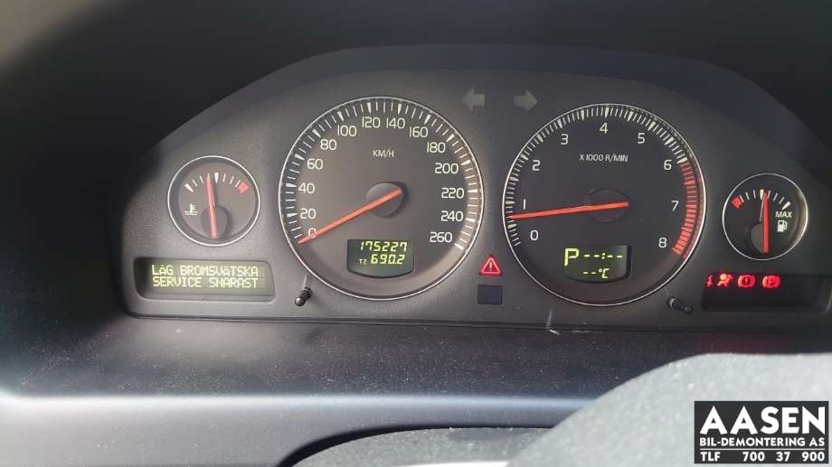Volvo V70 2000-2004 (Type II, Fase 1) , Motorkode: B5204T5, Girkassekode: 8636762