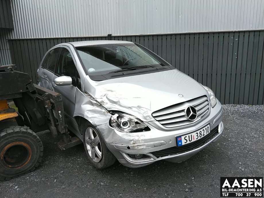 Mercedes B-Klasse 2005-2008 (Fase 1) (W245) (W245), Motorkode: 640940, Girkassekode: 