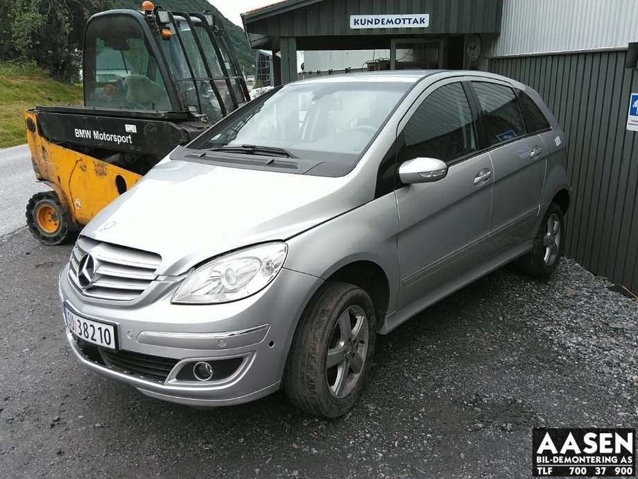 Mercedes B-Klasse 2005-2008 (Fase 1) (W245) (W245), Motorkode: 640940, Girkassekode: 