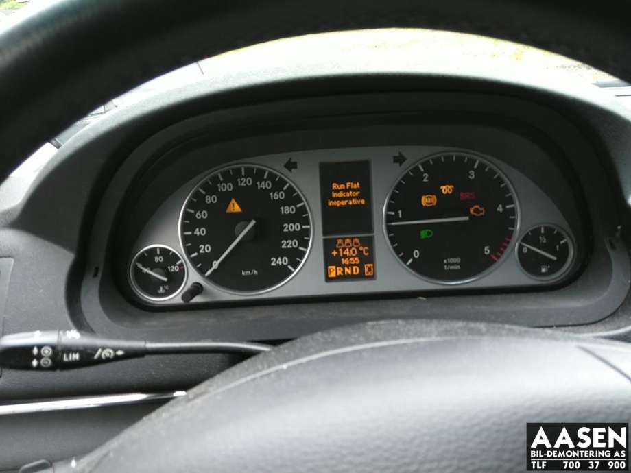 Mercedes B-Klasse 2005-2008 (Fase 1) (W245) (W245), Motorkode: 640940, Girkassekode: 