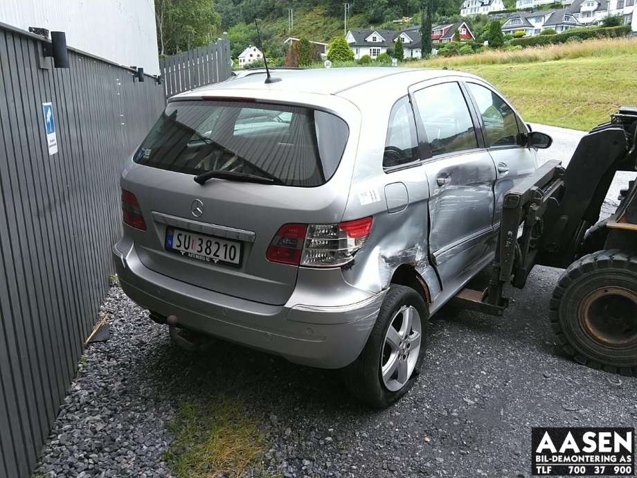 Mercedes B-Klasse 2005-2008 (Fase 1) (W245) (W245), Motorkode: 640940, Girkassekode: 