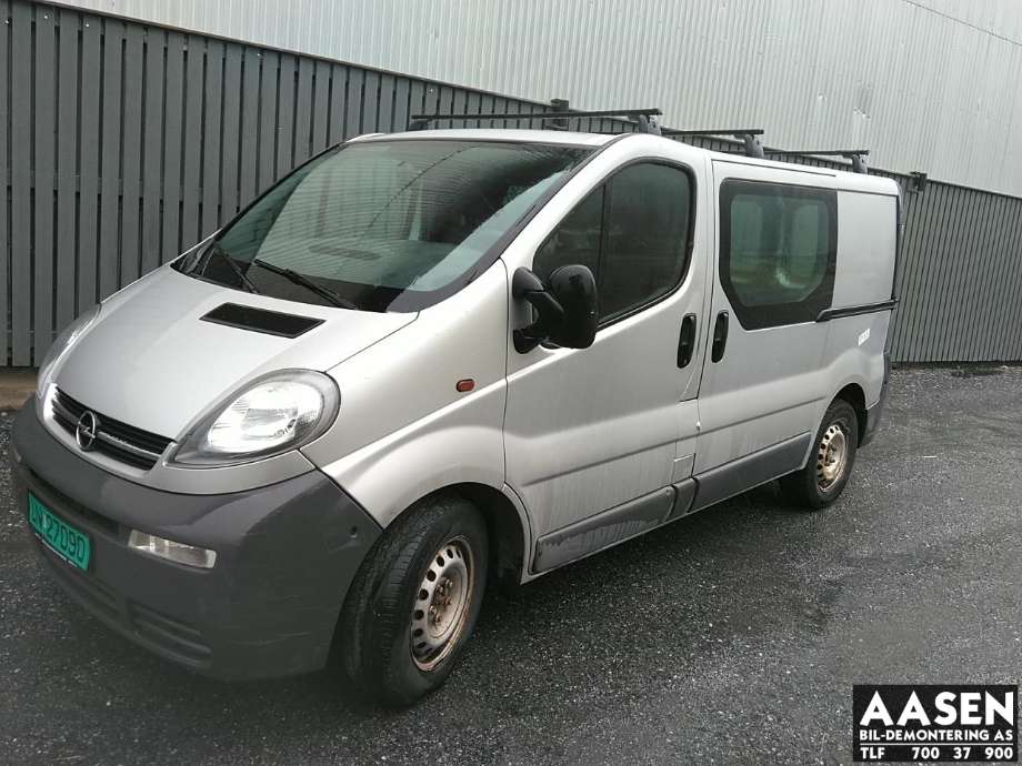 Opel Vivaro A 2001-2006 , Motorkode: F9QU7, Girkassekode: 