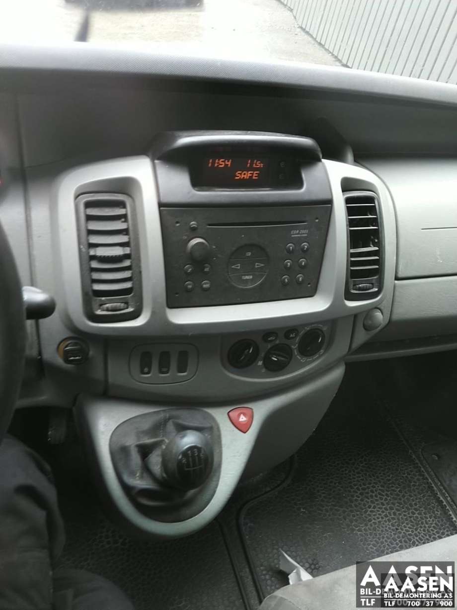 Opel Vivaro A 2001-2006 , Motorkode: F9QU7, Girkassekode: 