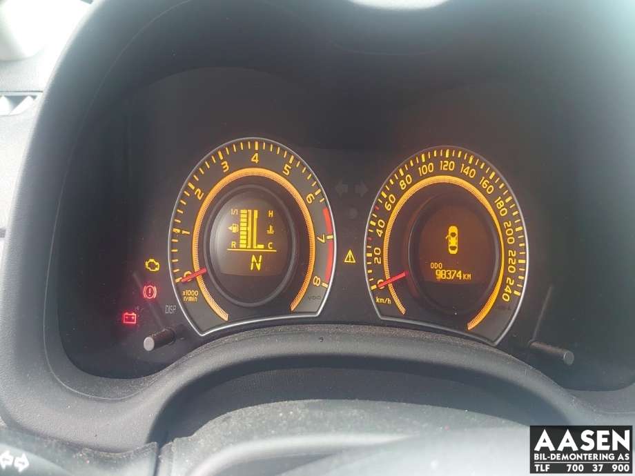Toyota Corolla 2007-2013 , Motorkode: 1ZR-FE, Girkassekode: 