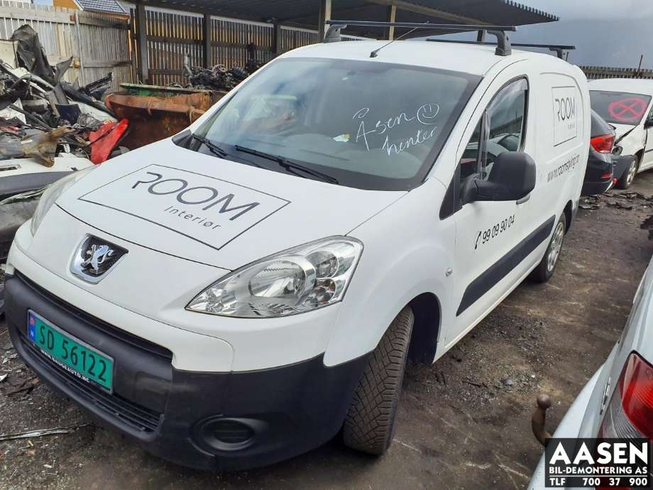 Peugeot Partner 2008-2015 (Type II, Fase 1) , Motorkode: 9HX, Girkassekode: 