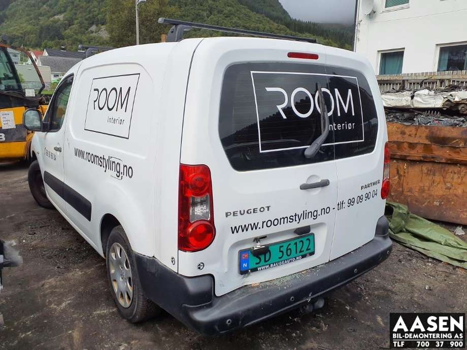 Peugeot Partner 2008-2015 (Type II, Fase 1) , Motorkode: 9HX, Girkassekode: 