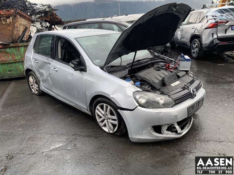 VW Golf VI 2008-2012 , Motorkode: CAY, Girkassekode: