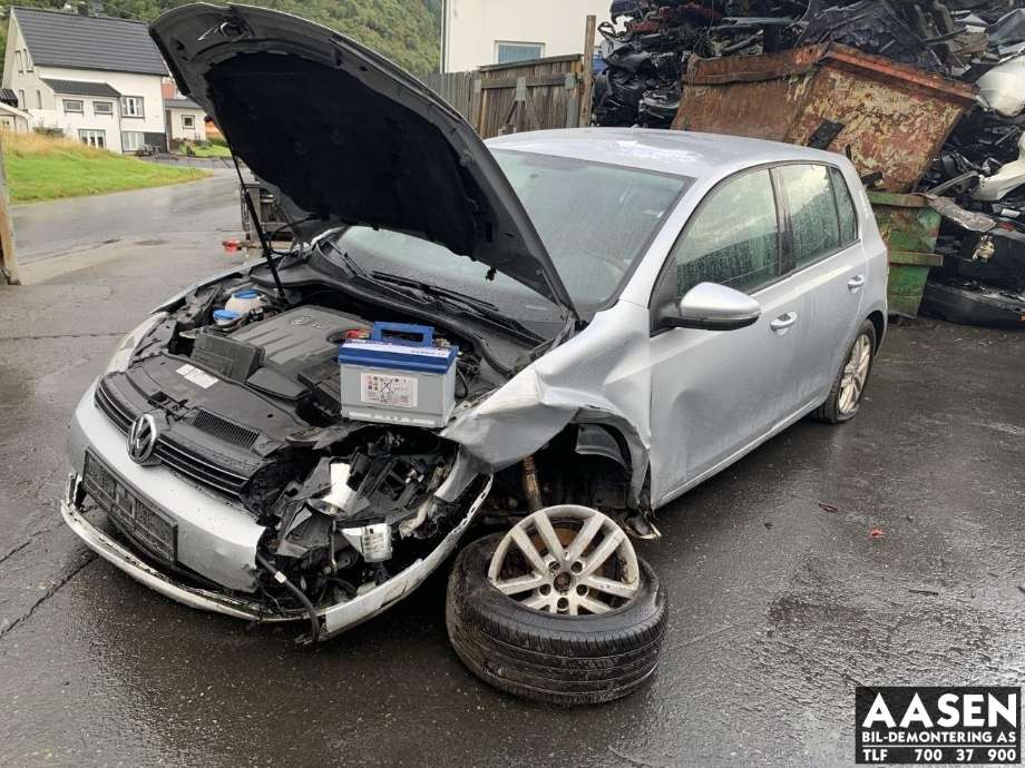 VW Golf VI 2008-2012 , Motorkode: CAY, Girkassekode: