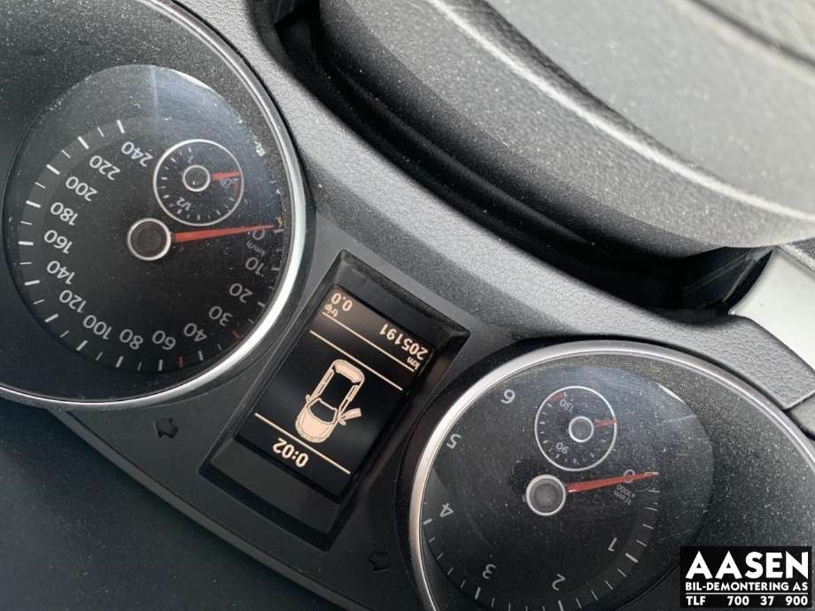 VW Golf VI 2008-2012 , Motorkode: CAY, Girkassekode: