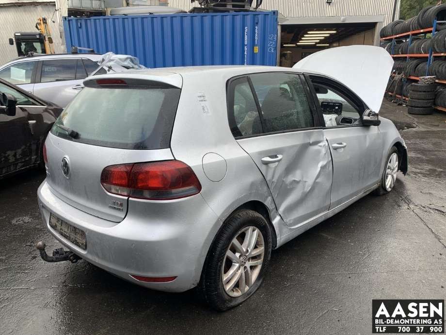 VW Golf VI 2008-2012 , Motorkode: CAY, Girkassekode: