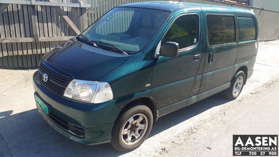 Toyota Hiace 2007-2012 (Fase 3) , Motorkode: 2KD-FTV, Girkassekode: 